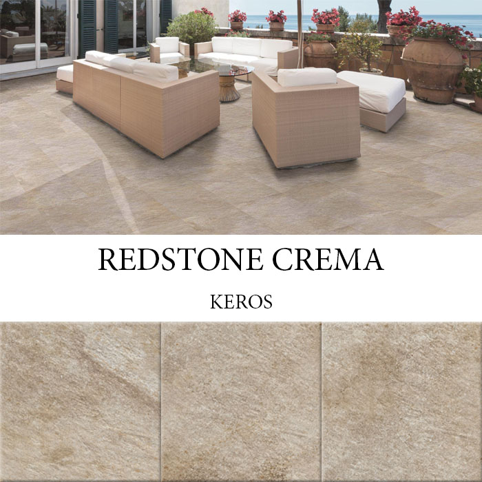 KEROS REDSTONE CREMA 33x33